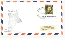 AUSTRALIA - APOLLO 16 FDC - WOOMERA - Ozeanien