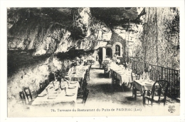Cp, Restaurant, Terrasse Du Restaurant Du Puits De Padirac (46) - Restaurants