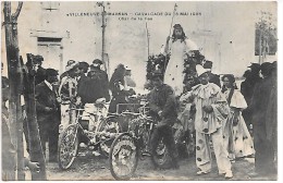 VILLENEUVE DE MARSAN - Cavalcade Du 13 Mai 1906 - Char De La Fée - Villeneuve De Marsan