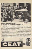 # CEAT Tyres 1950s Fiat 1100 Car Tires Italy Advert Pubblicità Reklame Pneumatici Pneus Reifen Neumaticos India Mumbai - Other & Unclassified