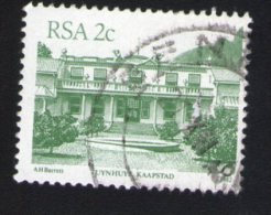 Afrique Du Sud 1982 Oblitération Ronde Used Stamp Résidence Présidentielle Cap Town Tuynhuys Kaapstad - Oblitérés