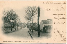 58. Saint Pierre Le Moutier. Vue Prise Du Boulevard De La Gare - Saint Pierre Le Moutier