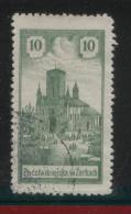 POLAND 1918 ZARKI LOCAL PROVISIONALS 3RD SERIES 10H GREEN PERF FORGERY USED - Neufs