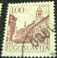 Yugoslavia 1971 Sightseeing 100d - Used - Used Stamps