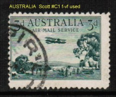 AUSTRALIA   Scott  # C 1 F-VF USED - Usados