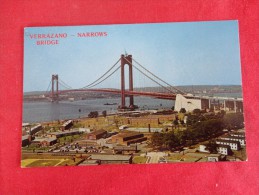 Verrazano Narrows Bridge Brooklyn  & Staten Island Ot Mailed Ref 1300 - Staten Island