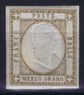 Italy,  Mi 2 ,Sa 18  MH/*  Signed/ Signé/signiert/ Approvato - Neufs