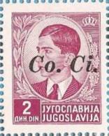 1941 X  5  SLOVENIJA Co. Ci. ITALIA OCCUPAZIONE   OVERPRINT INTERESSANTE  NEVER HINGED - Ljubljana