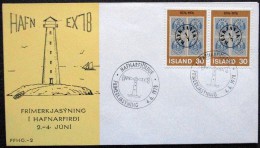 Iceland 1978 Special Cancel Cover Leuchttûrme/ Lighthaus 4-6 ( Lot 3025 ) - Briefe U. Dokumente