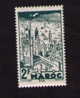 Timbre Neuf Maroc, Fes, 2 F, J. E. Laurent / H. Cortot, 1945 - Unused Stamps