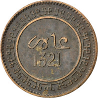 Monnaie, Maroc, 'Abd Al-Aziz, 10 Mazunas, 1903, Birmingham, TTB, Bronze, KM:17.2 - Marokko