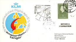 Eerste KLM Lijnvlucht Amsterdam - Tanger (1 April 1979) - Briefe U. Dokumente