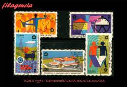 USADOS. CUBA. 1970-04 EXPOSICIÓN UNIVERSAL DE OSAKA - Used Stamps