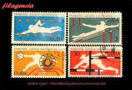 USADOS. CUBA. 1965-14 PRIMEROS JUEGOS DEPORTIVOS NACIONALES - Used Stamps