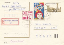 I2935 - Czechoslovakia (1979) 900 87 Jablonec Pri Bratislave - Storia Postale