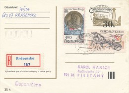 I2958 - Czechoslovakia (1979) 683 07 Krasensko - Cartas & Documentos