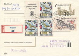 I2959 - Czechoslovakia (1979) 793 94 Krasov - Cartas & Documentos
