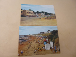 2 CARTES...RUE ET PLAGE.. - Tharon-Plage