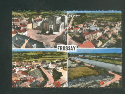 CPSM - Frossay (44) - Multivues ( Vue Aerienne Eglise Migron Place Champ De Foire Canal LAPIE ) - Frossay