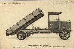 CPA ( Camions)   Benne Basculante ARIES - Bus & Autocars