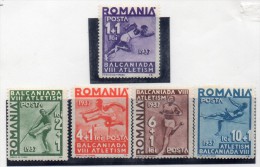 Serie Nº 525/9   Rumania - Ongebruikt