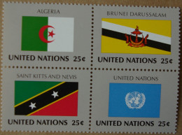 Y1 Nations Unies (New York) : Drapeaux Des Etats Membres De L'ONU (X) - Unused Stamps