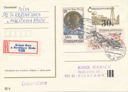 I2962 - Czechoslovakia (1979) 582 34 Krasna Hora U Havlickova Brodu - Cartas & Documentos