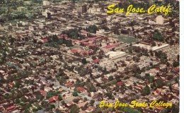 P4310 Aerial View San Jose California   USA Front/back Image - San Jose