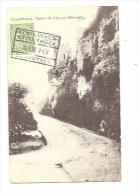 Oblitération Convoyage D'ECHTERNACH   ETTELBRUCK Sur Timbre écusson - 1907-24 Scudetto