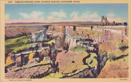 Famous Sinking Farm Salmon Canyon Southern Idaho - Sonstige & Ohne Zuordnung