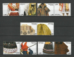 Portugal 2007  Mi.Nr. 3125 / 34 , Trachten - Postfrisch / MNH / Mint / (**) - Unused Stamps
