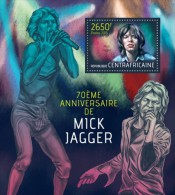 Central African Republic. 2013 Mick Jagger. (519b) - Zangers