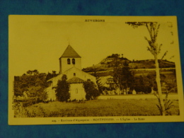 PUY DE DOME-ENVIRONS D´AIGUEPERSE-MONTPENSIER- L´EGLISE  LA BUTTE - Aigueperse