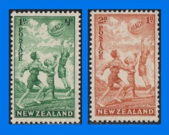 NZ 1940-0001, SG 626-627 Health Stamps, VF MNH - Nuevos