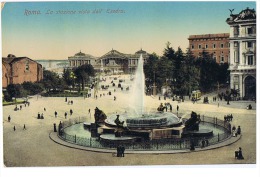 ROMA - LA STAZIONE VISTA DALL'ESEDRA  -  ( 239 ) - Stazione Termini