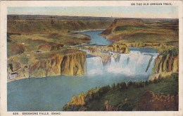 On The Old Oregon Trail Shoshone Falls Idaho 1924 - Autres & Non Classés