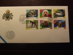 SAN MARINO 2009 ANIMALI DOMESTICI USATO FDC - Used Stamps