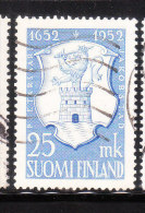 Finland 1952 300th Anniversary Founding Of Pietarsaari Used - Usati