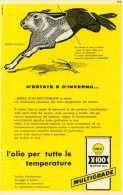 # ROYAL DUTCH SHELL OIL 1950s Car Italy Advert Pub Pubblicità Reklame Huile Olio Aceite Ol - Sonstige & Ohne Zuordnung