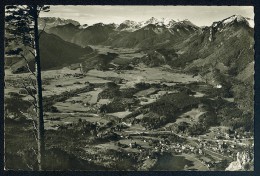 Blick In's Achental Mit Marquartstein Im Hintergund Kaisergebirge,Geigelstein Und Hochplatte ----- Postcard Not Traveled - Traunstein