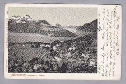 SZ MORSCHACH 1912.V.24 Lyss Nach Biel  Axenstein Und Pilatus Photo Gebr. Wehrli - Morschach