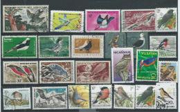 Oiseaux 24 Timbres - Collections, Lots & Series