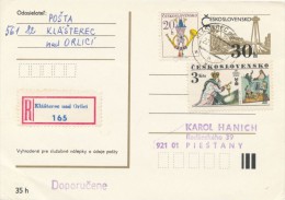 I3070 - Czechoslovakia (1979) 561 82 Klasterec Nad Orlici - Cartas & Documentos