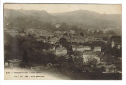 CPA TULLINS (Isère) - Vue Générale - Tullins