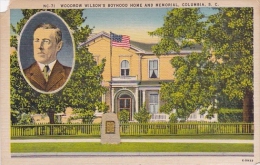 Woodrow Wilsons Boyhood Home And Memorial Columbia South Carolina - Camden