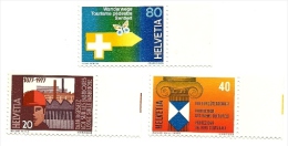 1977 - Svizzera 1030/32 Propaganda C3233, - Unused Stamps