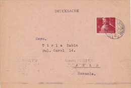 DOZSA GYORGY, 1848 REVOLUTION STAMP ON POSTCARD, 1947, HUNGARY - Briefe U. Dokumente