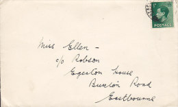 Great Britain BEACONSFILELD 1936 Cover To EASTBOURNE Edward VIII. Stamp - Covers & Documents