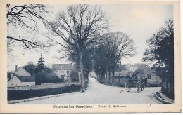 COURSON LES CARRIERES - Route De Molesmes - Courson-les-Carrières