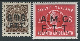 1947 TRIESTE A RECAPITO AUTORIZZATO MH * - ED055-4 - Express Mail